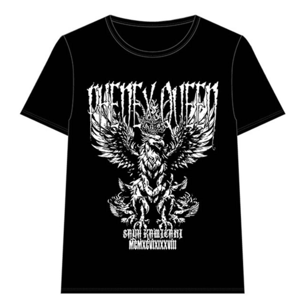 「上谷沙弥 Phenex Queen ロングTシャツ メタリック XLサイズ」 受注】『上谷沙弥 Phenex Queen Tシャツ』が受注生産で登場