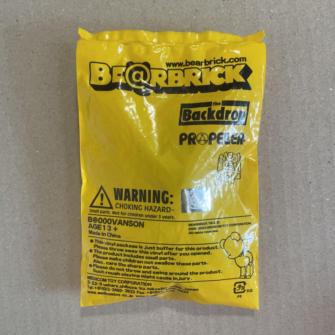 非売品BE@RBRICK 100% vanson バンソン未開封 ベアブリック 非売品 BE@RBRICK 100% vanson バンソン未開封 ベアブリック