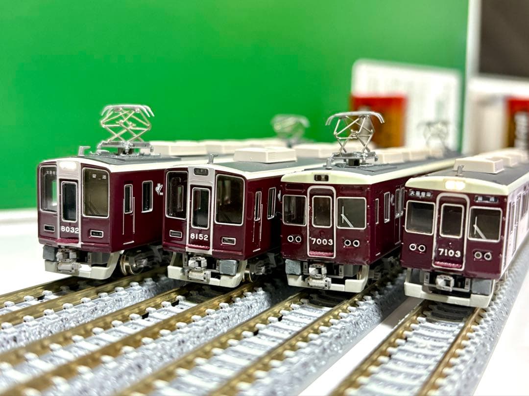 グリーンマックス阪急7000系,8000系 神戸線8032F+7003F 8両