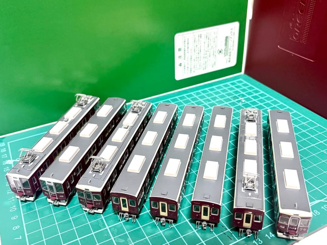 グリーンマックス阪急7000系,8000系 神戸線8032F+7003F 8両