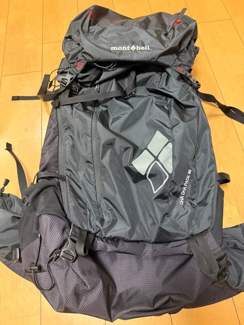 モンベル mont-bell リュック バックパック チャチャパック 80 BK