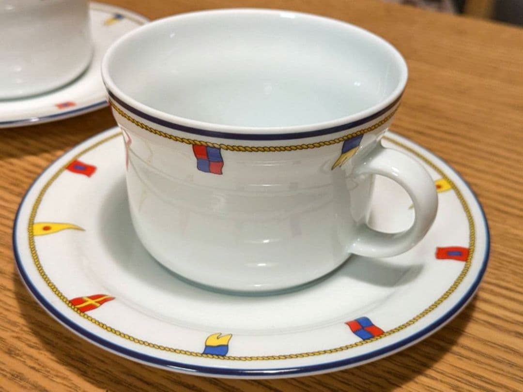 Richard Ginori リチャードジノリ クリッパー24cm 2枚 Amazon.co.jp: 2客 リチャードジノリ クリッパー カップ