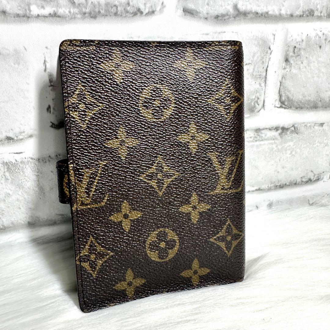 ルイヴィトン モノグラム  アジェンダPM 手帳カバー ゴールド LV