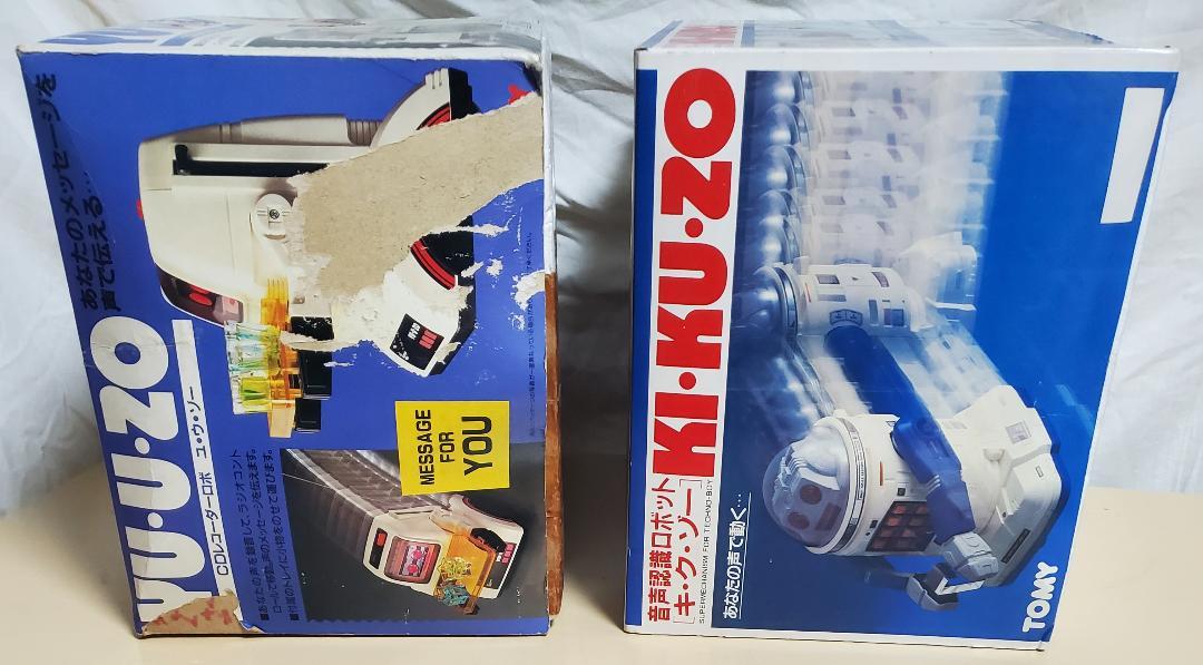 音声認識ロボット TOMY KI-KU-ZO + YU-U-ZO Amazon.co.jp: トミー 音声認識ロボット KIKUZO キ ク ゾー