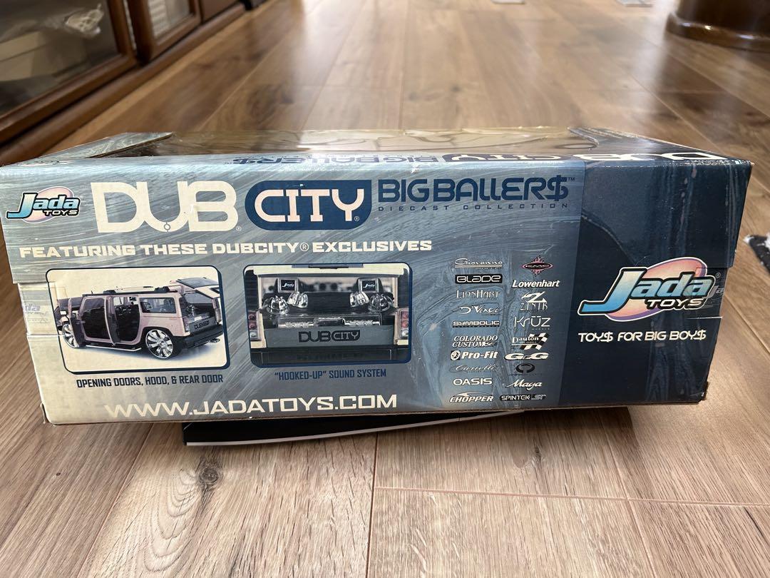 JadaTOYS DUB CITY HUMMER H2 ミニカー1/18