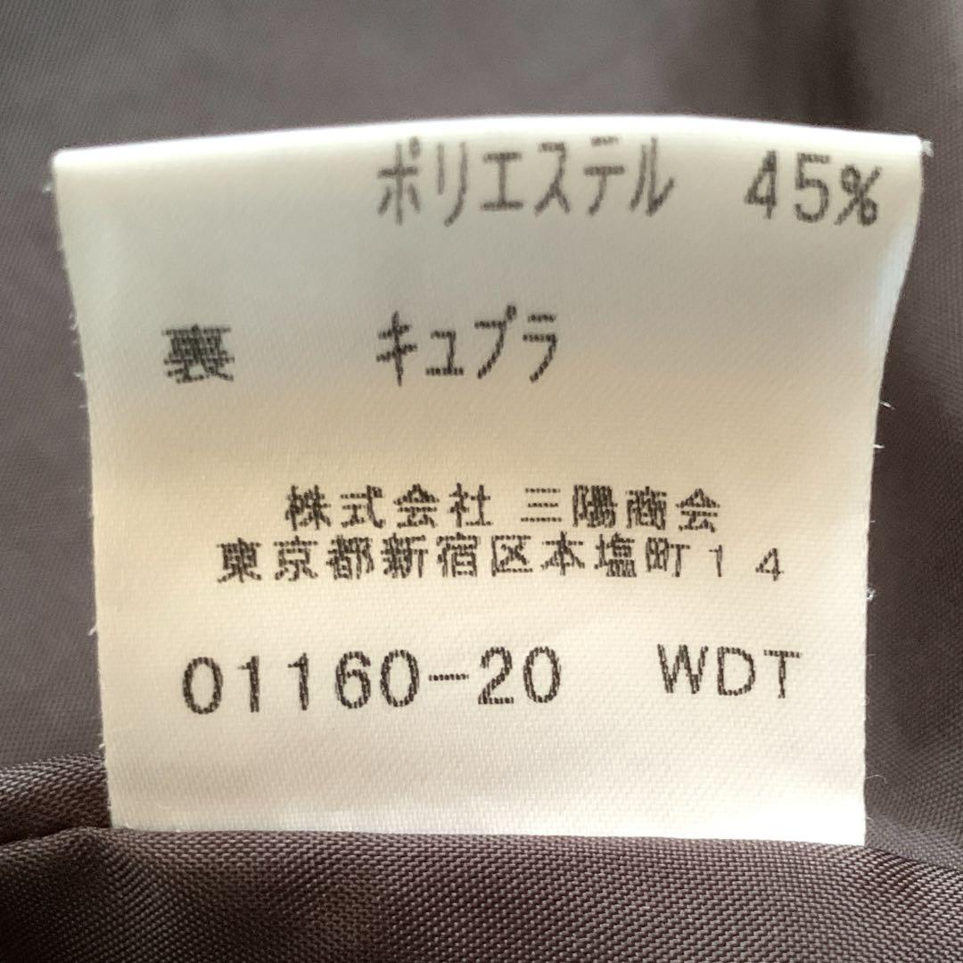 試着のみ✨バーバリーロンドン トレンチコート シャドーチェック 40 ブラウン