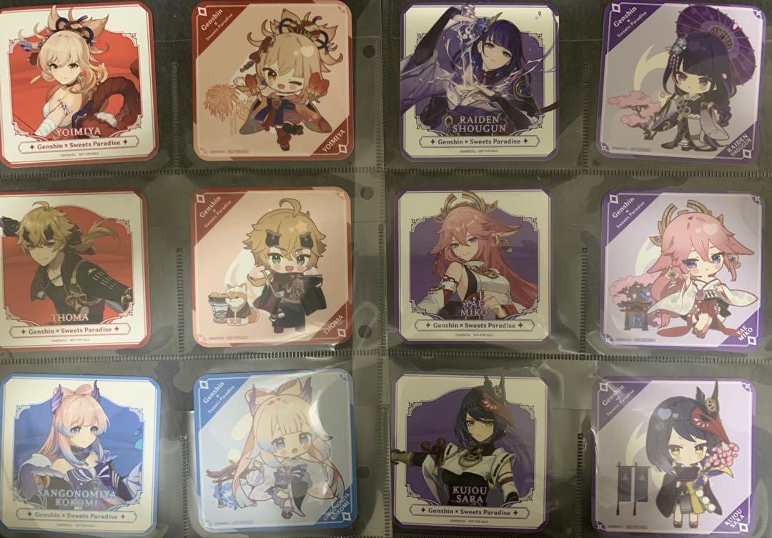 正規品販売！ スイパラ 美品】原神 コースター メルカリ - まとめ売り フードタグ その他