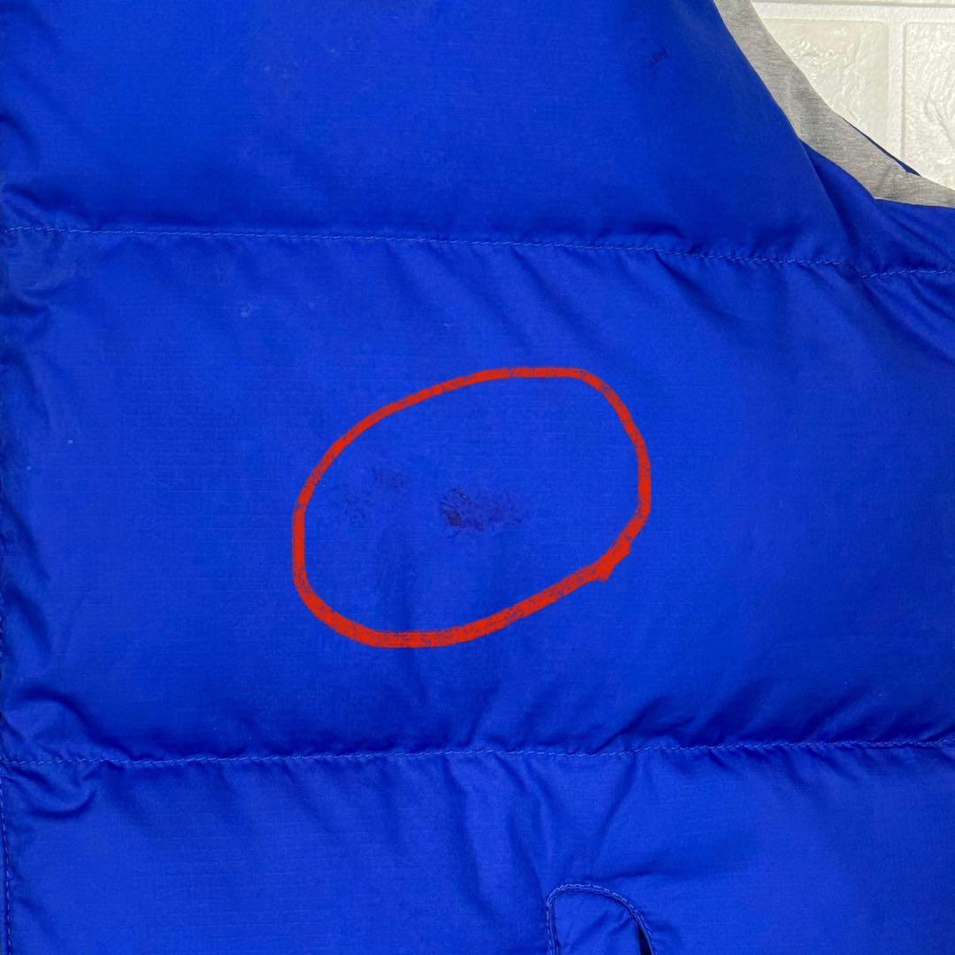 ポロラルフローレン【キッズXL】青 グレー リバーシブル ダウンベスト