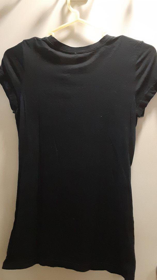 Ed Hardy バラ刺繍 Tシャツ XS ネイビー
