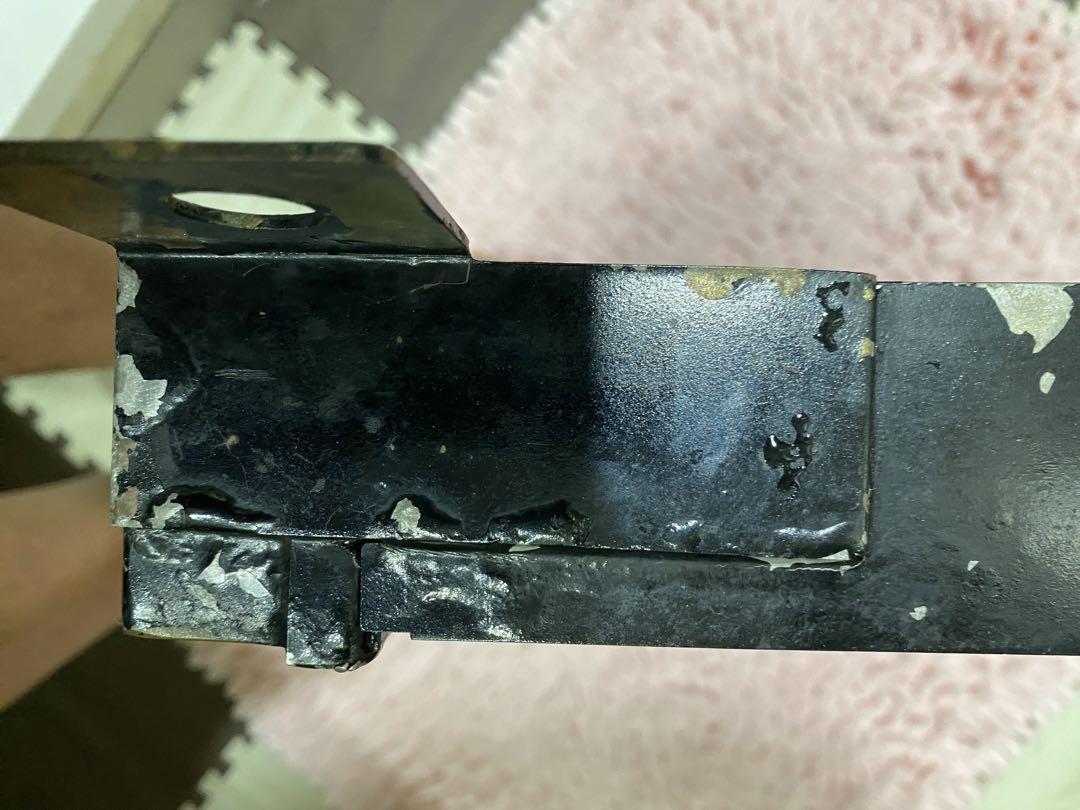 ラジエーター 金属製 黒色 2口