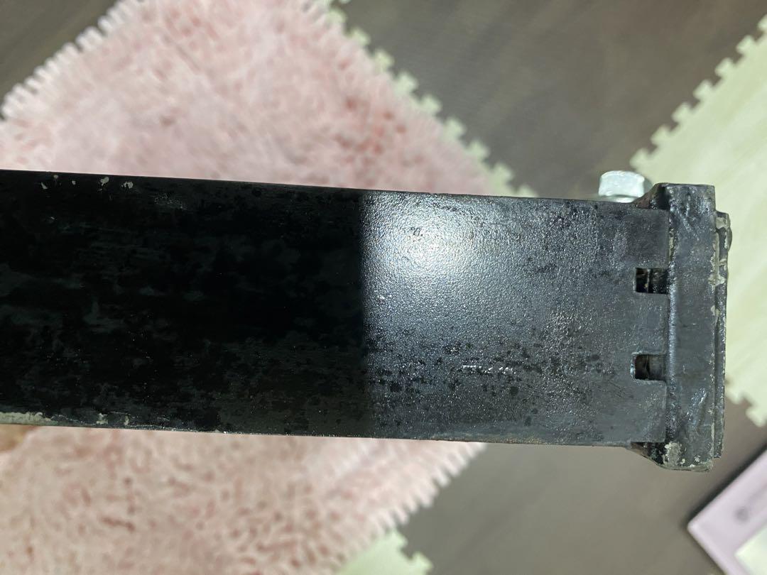 ラジエーター 金属製 黒色 2口