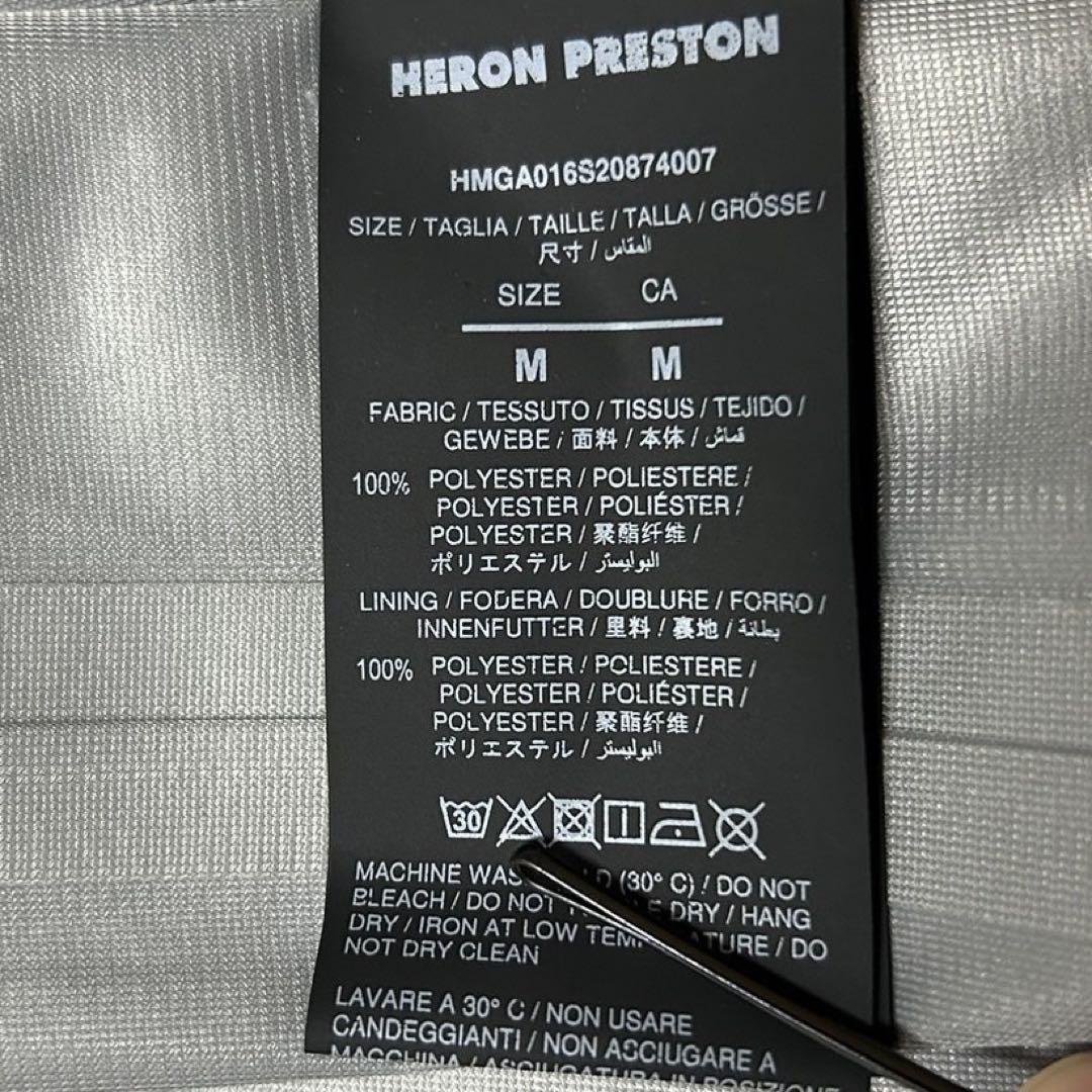 完売品】HERON PRESTON/ZIP SHIRT GORETEX M - メルカリ