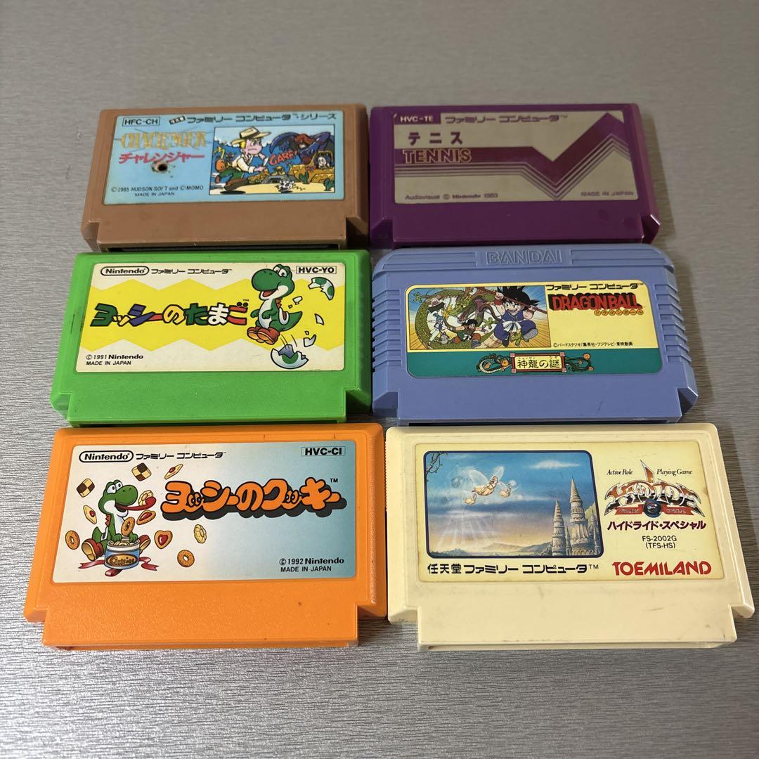 ファミコンソフト6本セット - メルカリ