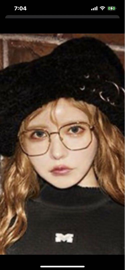 益若つばさ×Candy Stripper BUNNY EAR BOA BERET 益若つばさ CANDY STRIPPER BUNNY EAR BOA BERET