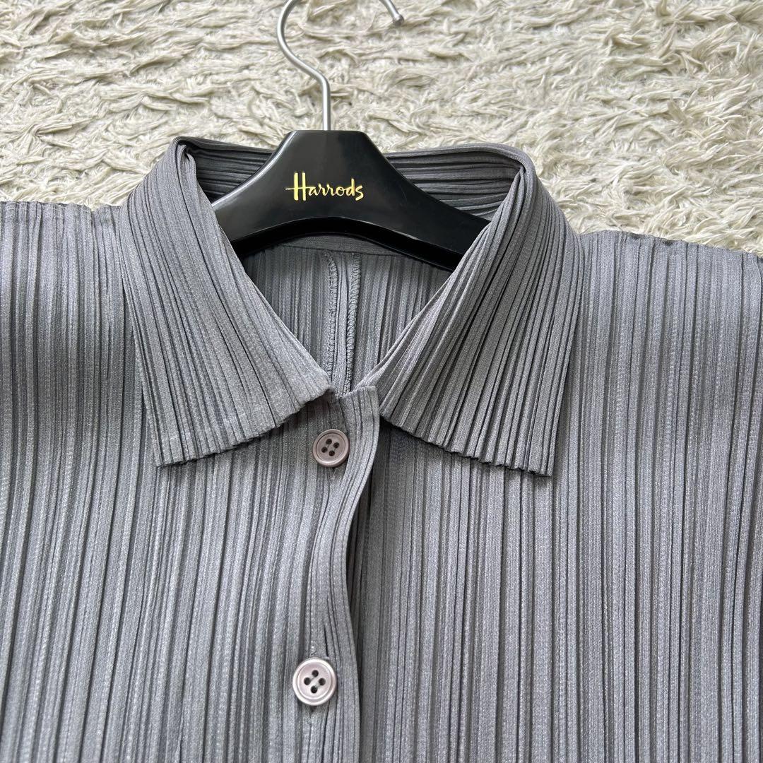 イッセイミヤケ　プリーツプリーズ　ブラウス　3 PLEATS PLEASE ISSEY MIYAKE - 極美品 プリーツプリーズ