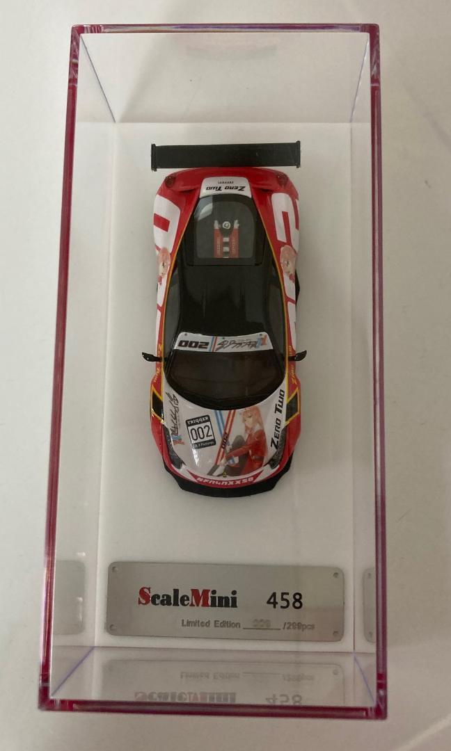 Scale MIni 1/64 フェラーリ 458