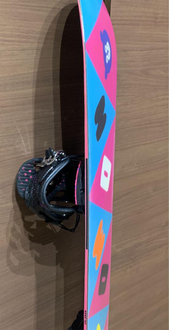 新品再入荷 最終値下スノーボードsalomon lark147cm ビンディングk2 Jcypa-m62871432333 得価正規品