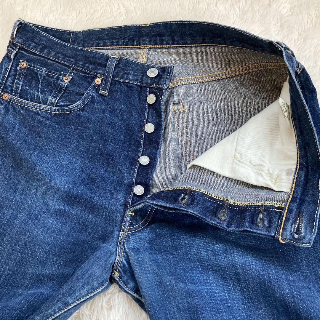 ✨ゴールデンサイズ✨リーバイスLVC 501XX 66復刻Wネーム赤耳ビッグE