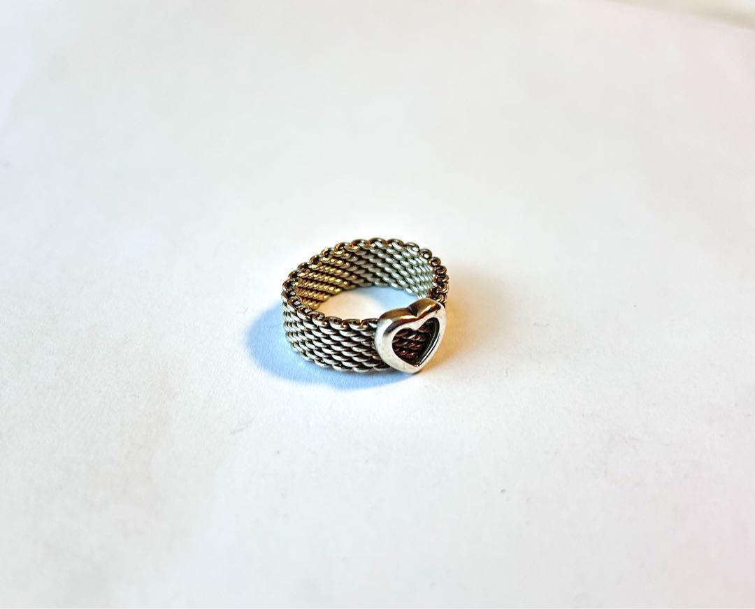 【値下げ】TIFFANY&Co. ティファニー サマセット ハート リング