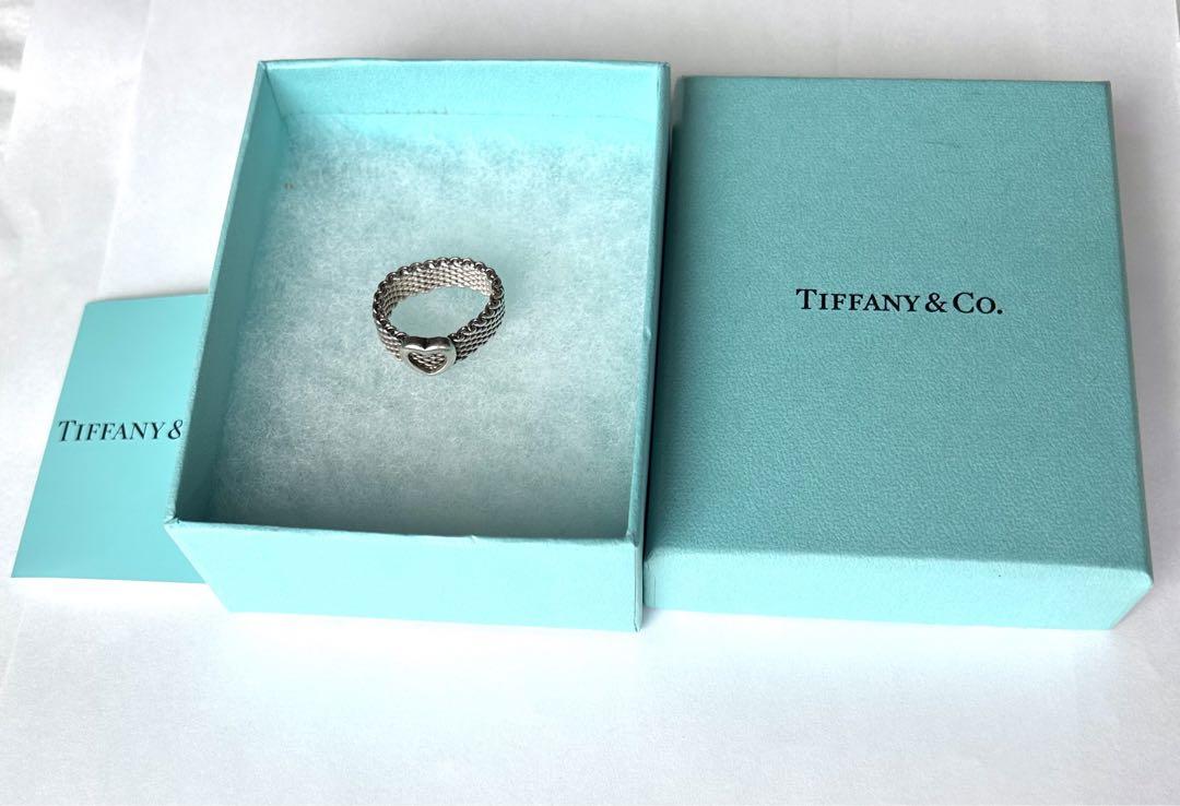 【値下げ】TIFFANY&Co. ティファニー サマセット ハート リング