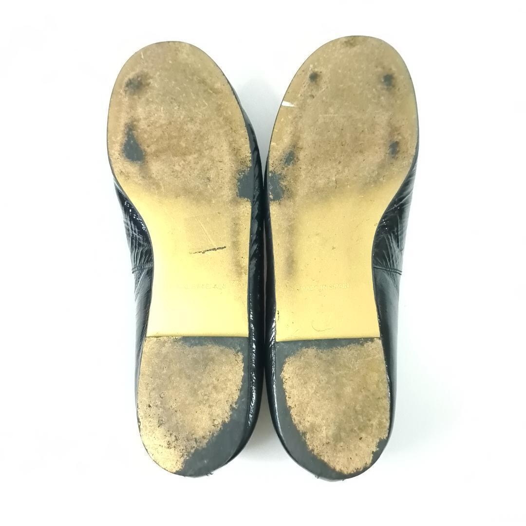 Pretty Ballerinas バレエシューズ 37 ラウンドトゥ エナメル Pretty Ballerinas / プリティバレリーナ | エナメル バレエ