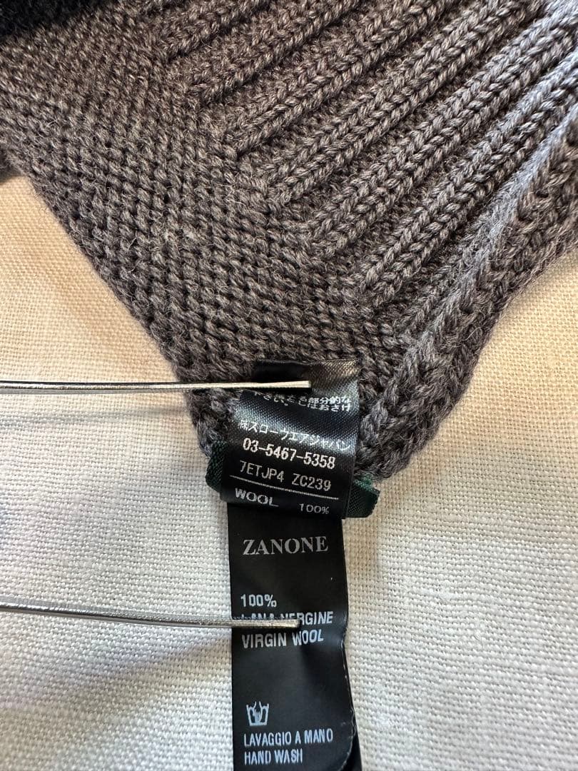 【美品クリーニング済】ZANONEザノーネ5Gミドルゲージタートル44グレー 【美品クリーニング済】ZANONEザノーネ5Gミドルゲージタートル44グレー