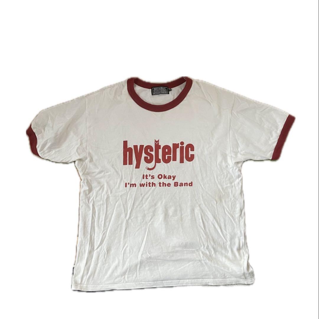 ヒステリックグラマー リンガーTシャツ 赤 - メルカリ