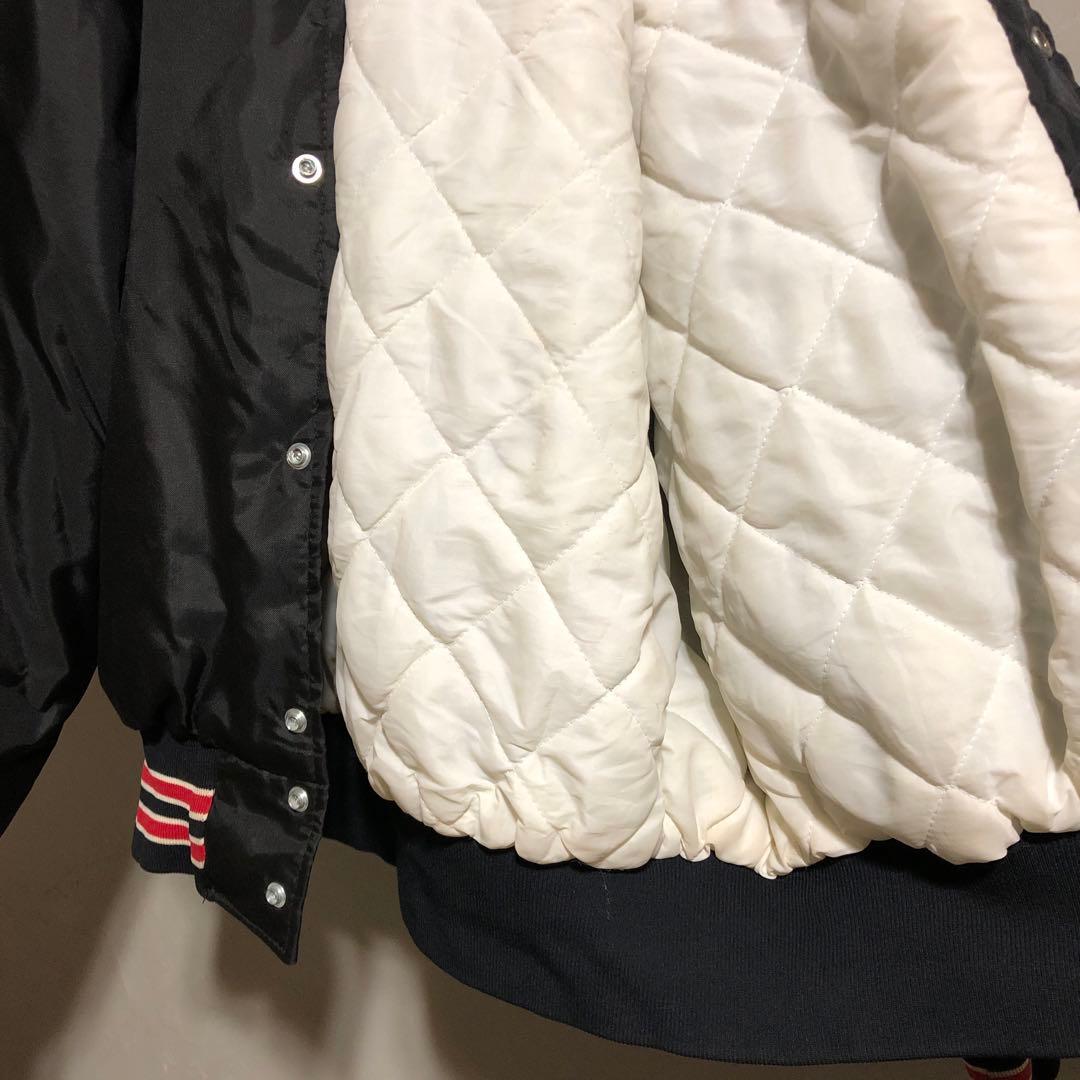 GLENBARD EAST RAMS スタジャン カレッジL MADE IN USA WWW_SHINETEETH_COM