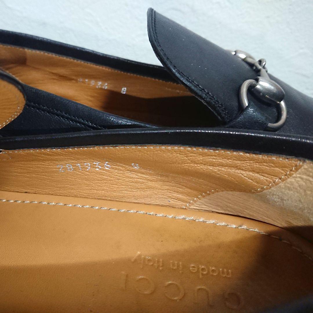 GUCCI ホースビットローファー 黒 8