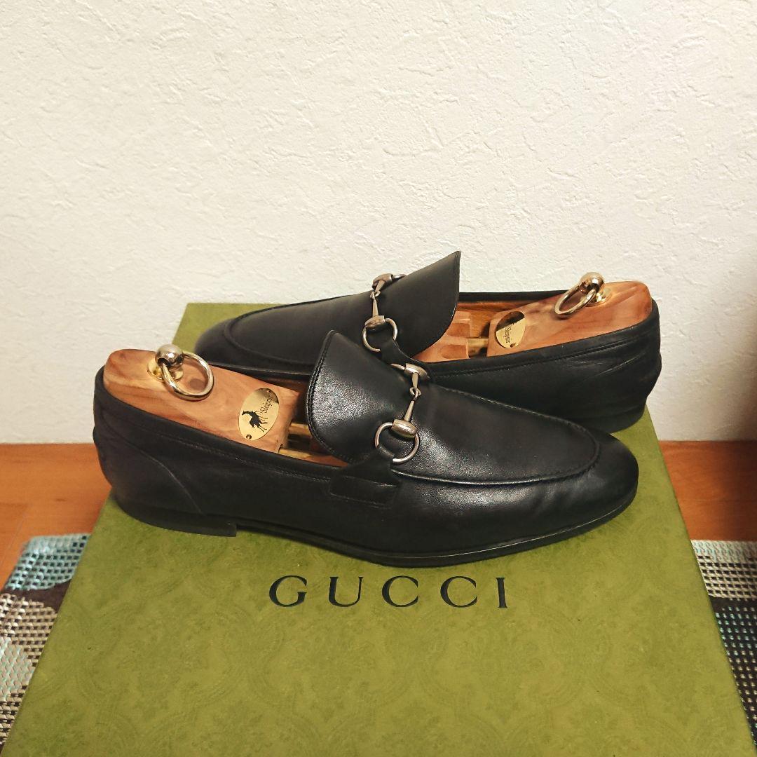 GUCCI ホースビットローファー 黒 8