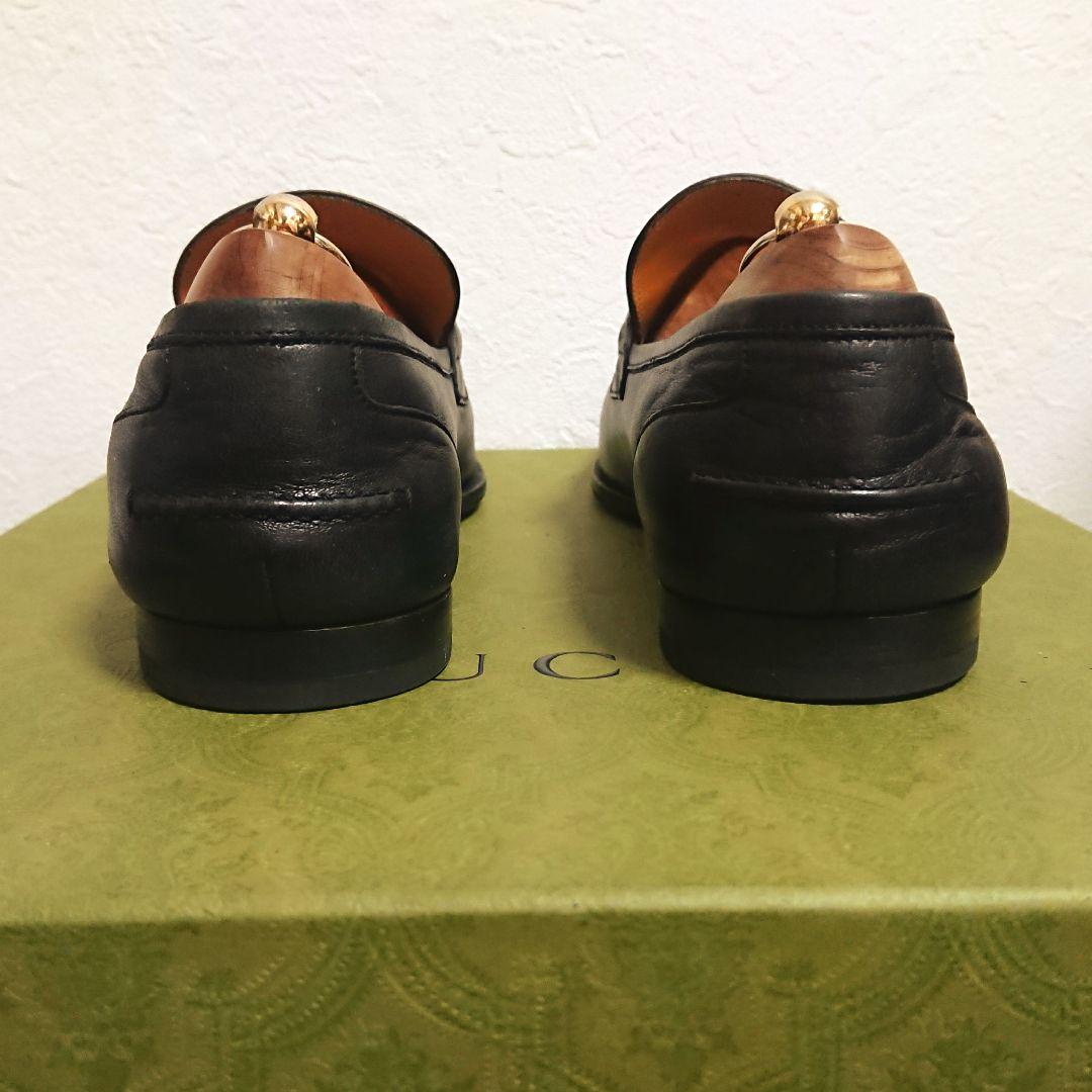 GUCCI ホースビットローファー 黒 8