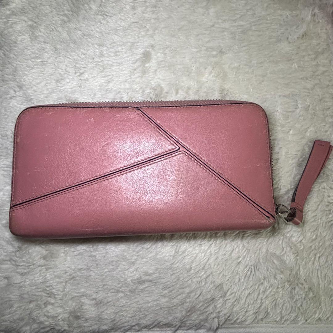 ✨美品✨　【大人気】　LOEWE ロエベ　長財布 ラウンドファスナー　パズル