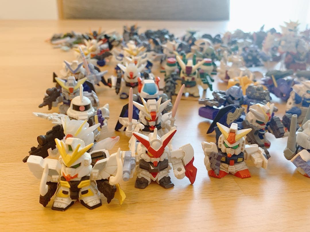 【値下げ8月まで】ガンダムフィギュアセット 約90体 METAL ROBOT魂 〈SIDE MS〉 赤いガンダム 『機動戦士Gundam