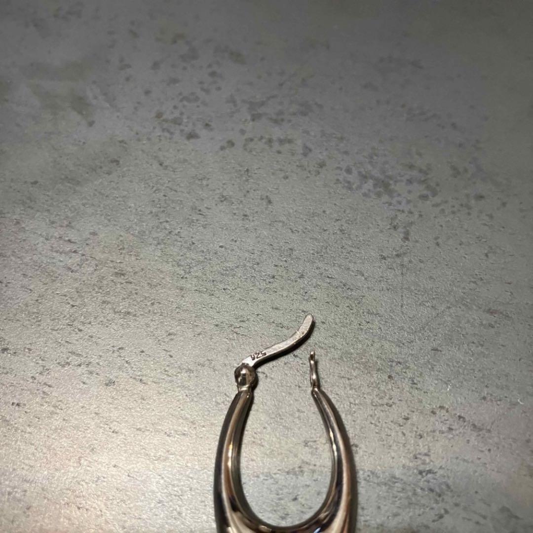 SILVER925 DROP DESIGN EARRINGS /シルバー/ピアス