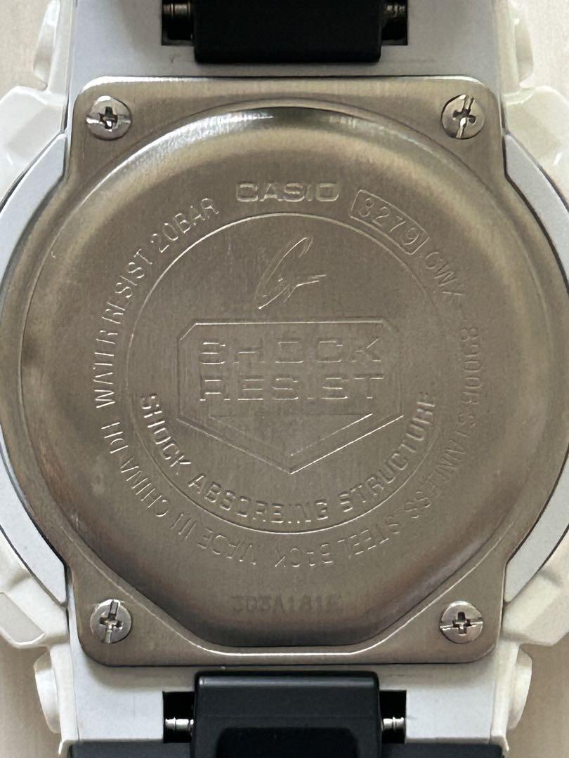 極美品　G-SHOCK GWX-8900B ホワイト×ブラック　箱あり