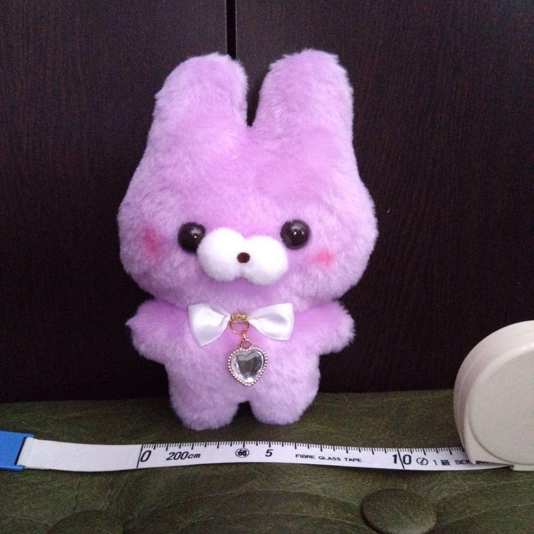 ぽてうさろっぴーすみれちゃん うさぎのぬいぐるみ 14cm – ルモウス