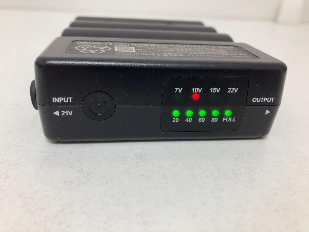 〈中古〉バードル　AC08 22v 空調服用リチウムイオンバッテリー　本体のみ