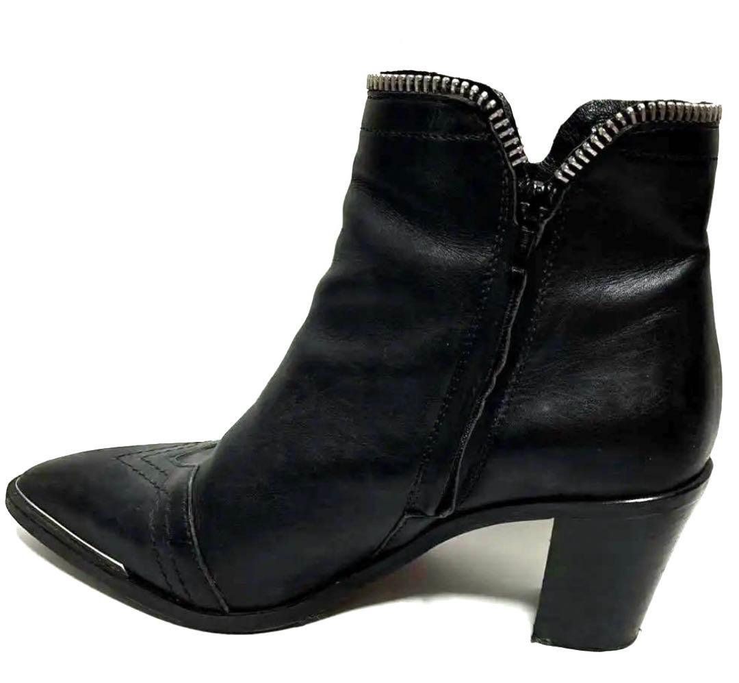 美品 DIESEL ディーゼル レザーブーツ サイドジップ 黒 箱無し保管袋付き 美品 DIESEL ディーゼル レザーブーツ サイドジップ 黒 箱無し保管袋付き