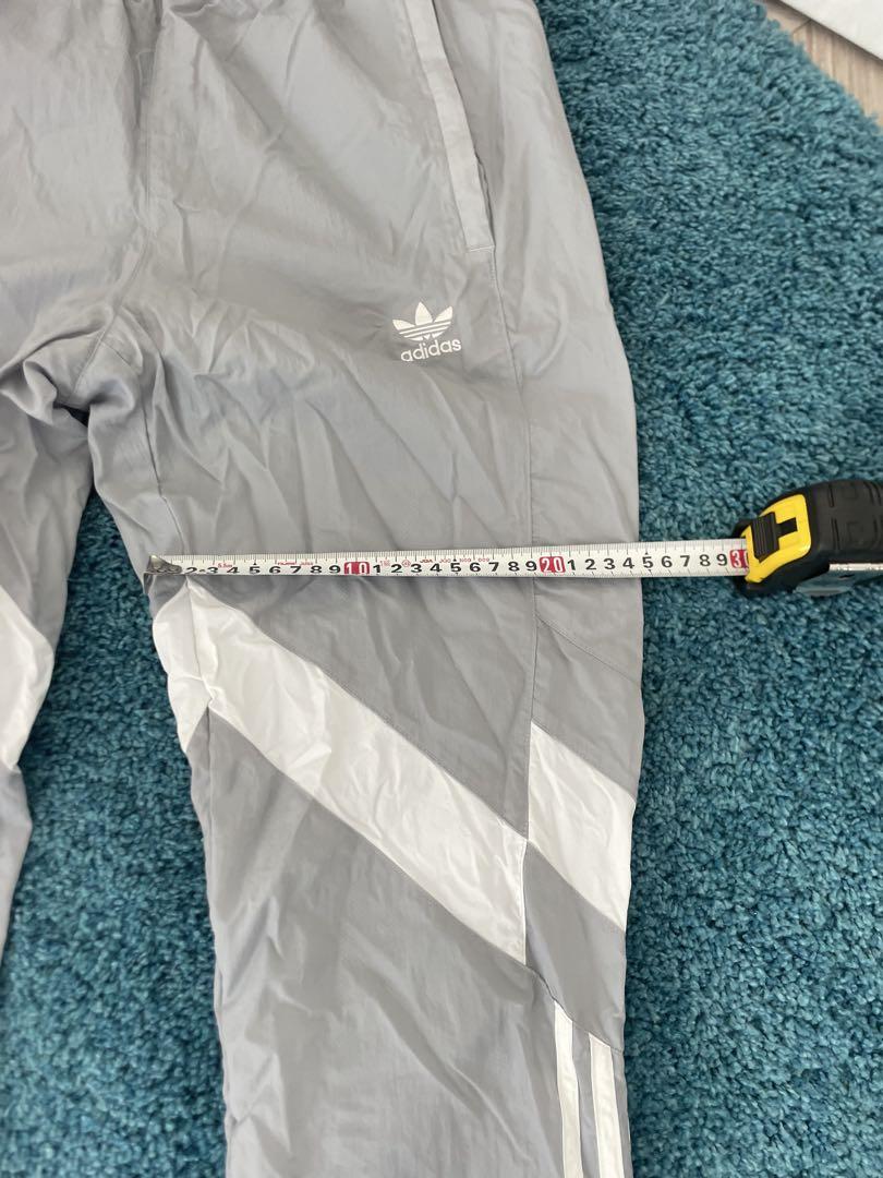 adidas グレー ジョガーパンツ L