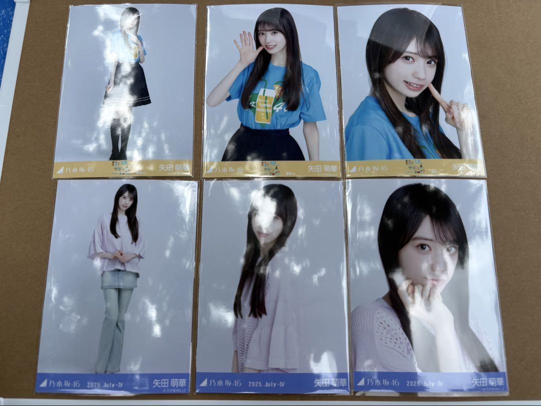 乃木坂46 矢田萌華 全国ツアーTシャツ メッシュニット 生写真 6