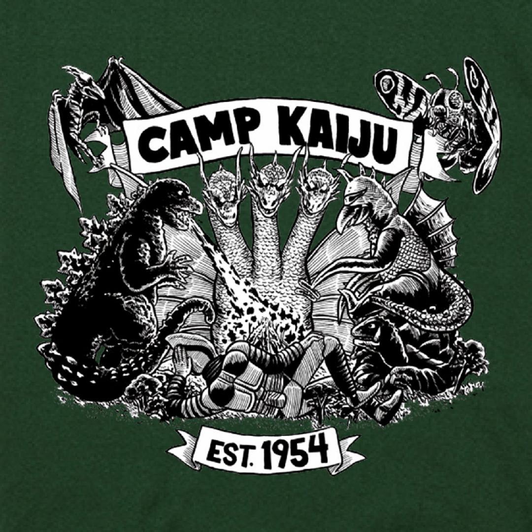 【※ボビーTシャツ】　ミニラ(WH120)+キャンプ怪獣(GR120)