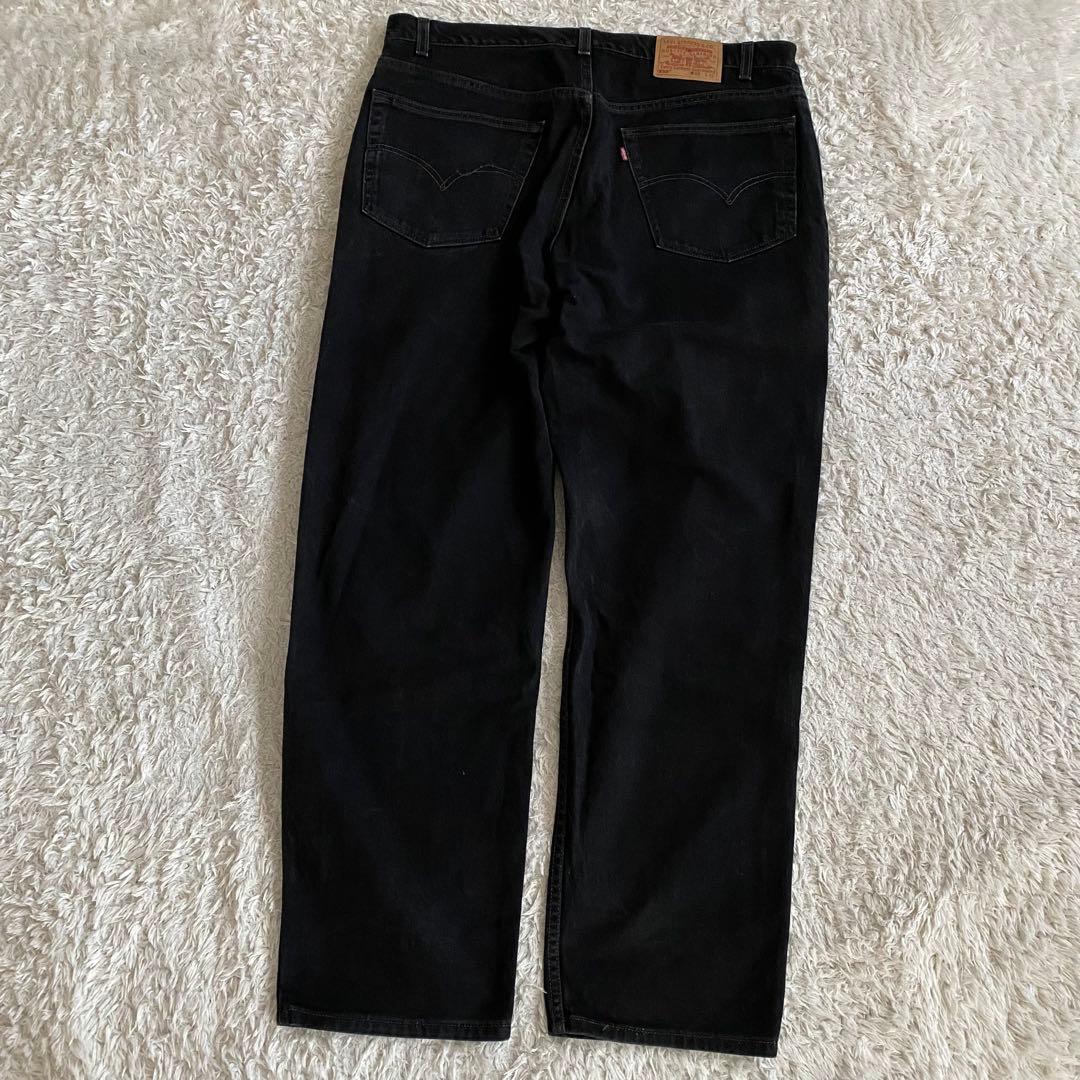 極美品/W40 リーバイス 赤文字550 サルファブラック ギャラ入り USA製 極美品/W40 リーバイス 赤文字550 サルファブラック ギャラ入り USA製