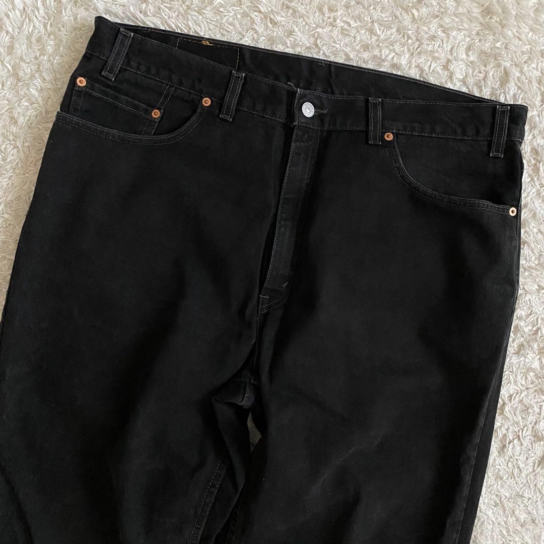 極美品/W40 リーバイス 赤文字550 サルファブラック ギャラ入り USA製 極美品/W40 リーバイス 赤文字550 サルファブラック ギャラ入り USA製