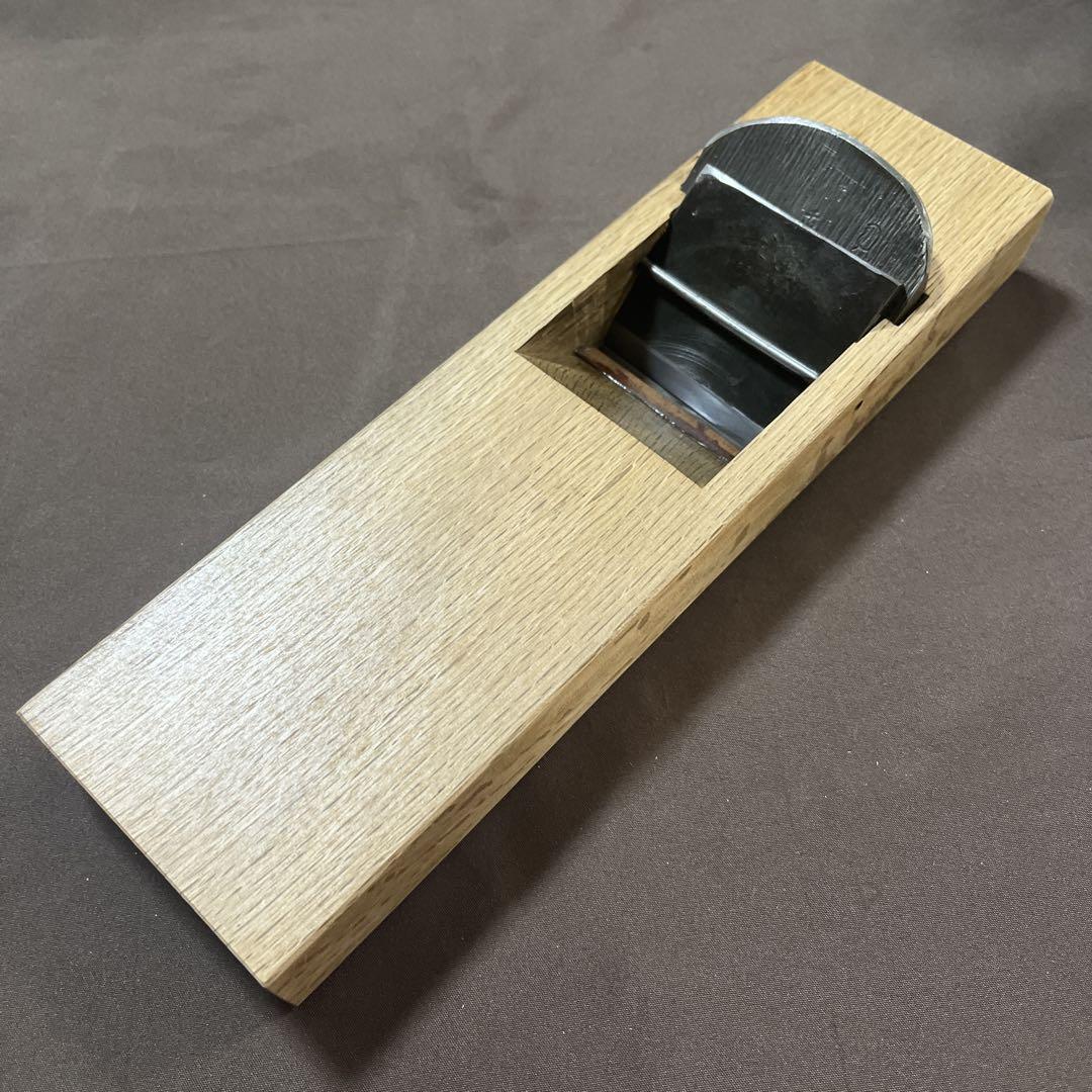 千代鶴　鉋　70mm 即使用可　小鉋　　№8951