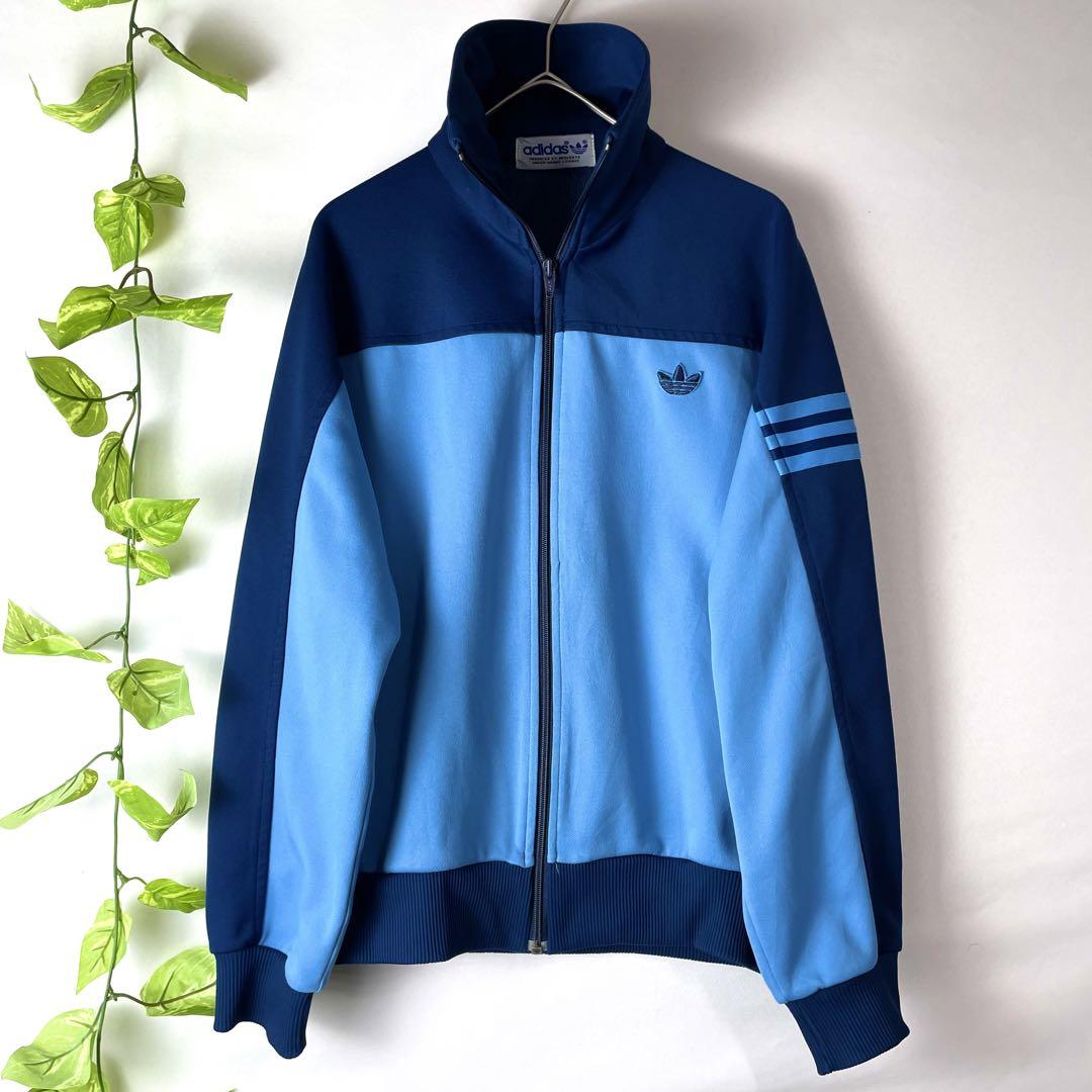 激レア✨美品 70s80s西ドイツ製 アディダス トラックジャケット 在原みゆ紀