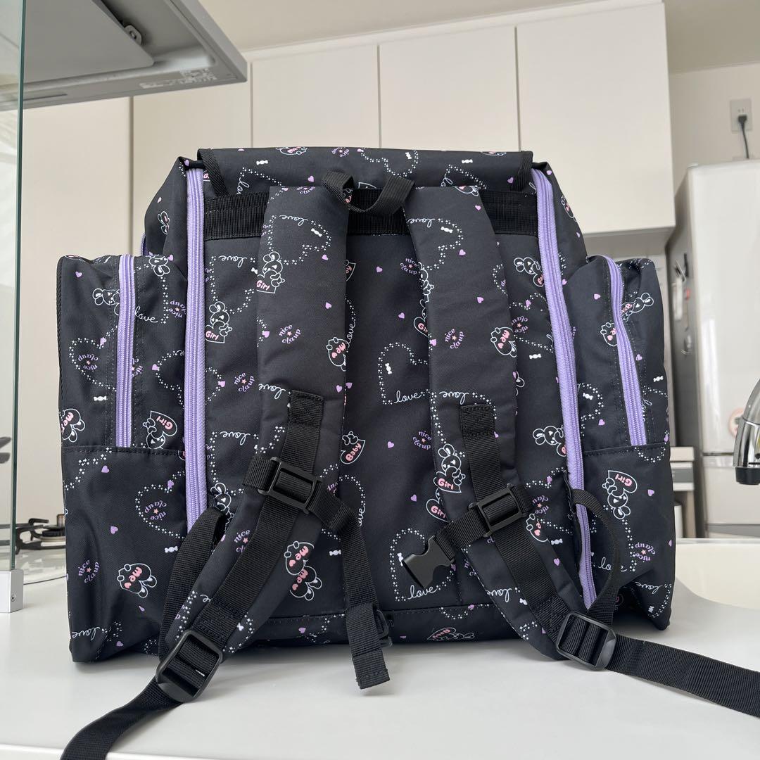 美品 NICE CLAUP ナイスクラップ 大容量リュック 修学旅行 林間