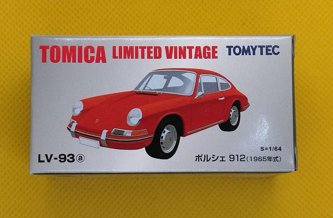 トミカリミテッドヴィンテージネオ ポルシェ912 (1965年式) LV-93a 新品 LV-93a ポルシェ912(1965年式) トミカリミテッドヴィンテージ