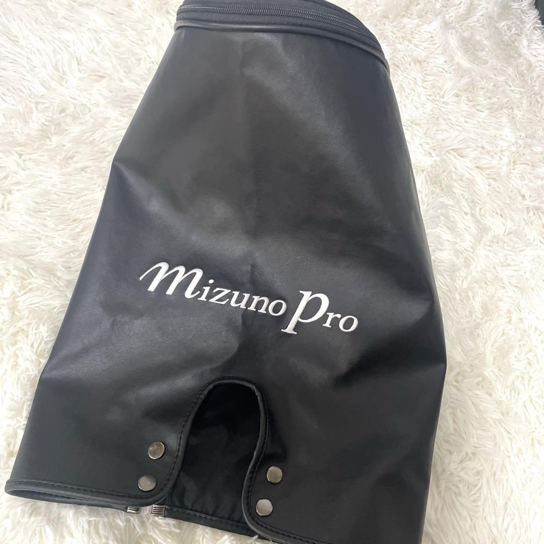 美品✨ミズノプロ キャディバッグ 【ツアースピリッツモデル】カート型 レザー