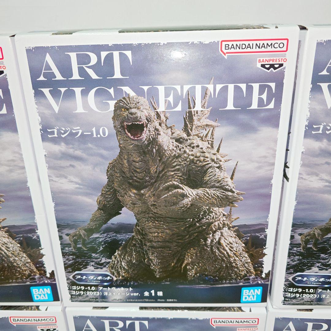 ゴジラ-1.0 アートヴィネット ゴジラ（2023）　フィギュア 6体セット！！