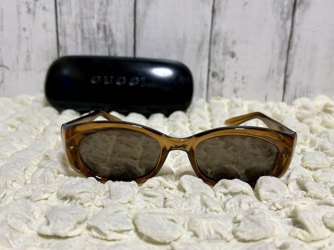 GUCCI グッチ GG2432 サングラス ブラウン Gロゴ ケース付き